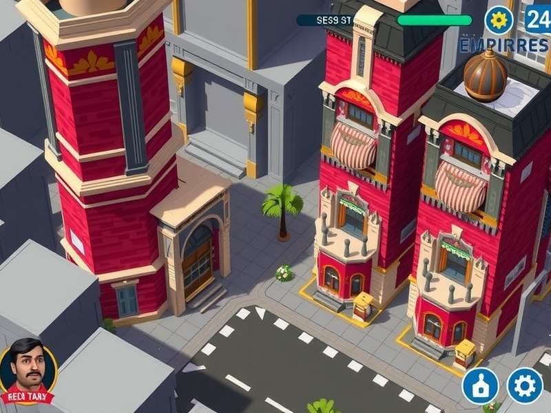 Mumbai business district in Empire Builders Mumbai Moguls